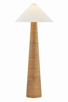 Haviland One Light Floor Lamp in Aged Brass (70|L2264AGB)