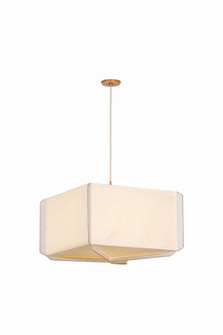 Louise Three Light Pendant in Patina Gold Leaf (70|AH4433PGL)