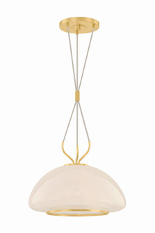 Baudette One Light Pendant in Aged Brass (70|5717AGB)
