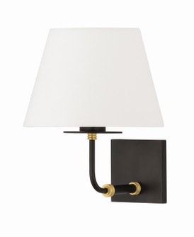 Crown Heights One Light Wall Sconce in Aged Brass (70|1061AGBDB)