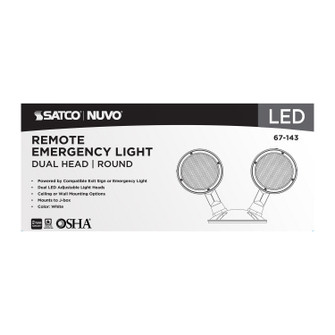 Remote Emergency Light in White (230|67143)