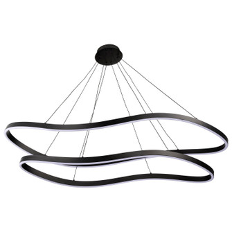 Sylas LED Pendant in Matte Black (72|622422)