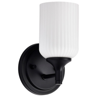Solara One Light Wall Sconce in Matte Black (72|608641)