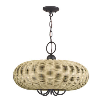 Summervine Five Light Chandelier in Bronze (107|6020507)