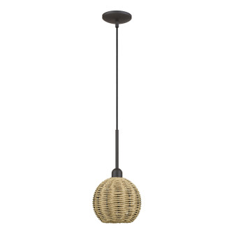 Summervine One Light Mini Pendant in Bronze (107|6020107)