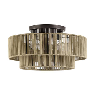 Acordia Four Light Semi-Flush Mount in English Bronze (107|5314592)
