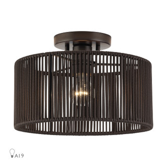 Acordia One Light Semi-Flush Mount in English Bronze (107|4913292)