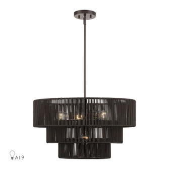 Acordia Six Light Chandelier in English Bronze (107|4912692)