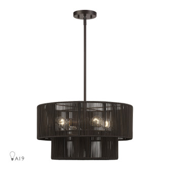 Acordia Four Light Chandelier in English Bronze (107|4912592)