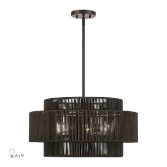 Acordia Five Light Chandelier in English Bronze (107|4912492)