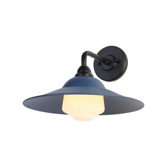 Croma One Light Wall Sconce in Matte Black (62|5096OWL15BLKMABWB)