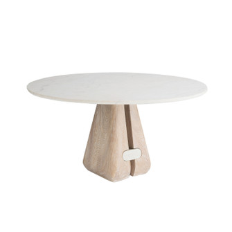 Melt Dining Table in White Marble (314|GAFDI02)