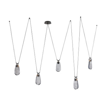 Melt LED Chandelier in Smoke (314|GADLC02)