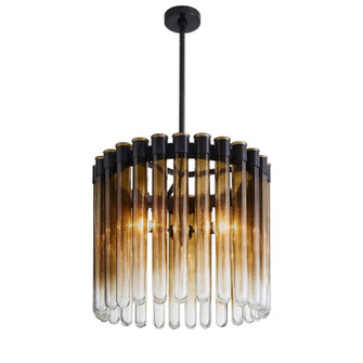 Maxton Three Light Chandelier in Smokey Ombre (314|DSI12)