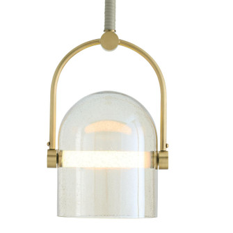 Marco LED Pendant in Smoke (314|DPC28)