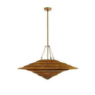 Lexa Three Light Pendant in Vintage Brass (314|DLI10)