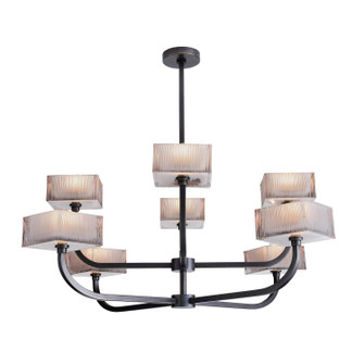 Louis Eight Light Chandelier in English Bronze (314|DLC40)