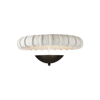 Camella Three Light Flush Mount in Ivory (314|DFC19)