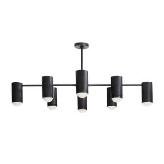 Loryn Eight Light Flush Mount in English Bronze (314|DFC16)