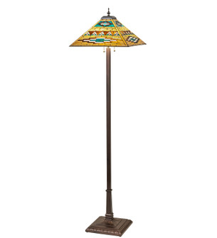 Valencia Two Light Floor Lamp in Mahogany Bronze (57|76334)