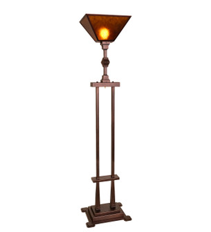 Mission One Light Torchiere in Mahogany Bronze Mahogany Bronze (57|290269)