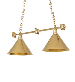 Zahav Two Light Island Pendant in Raw Brass Raw Brass (57|289438)