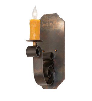Renzo One Light Wall Sconce in Light Burnished Antique Copper (57|284122)