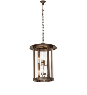 Fulton Eight Light Pendant in Tyler Bronze (57|269297)