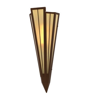 Brum One Light Wall Sconce in Sepia Brown (57|255677)