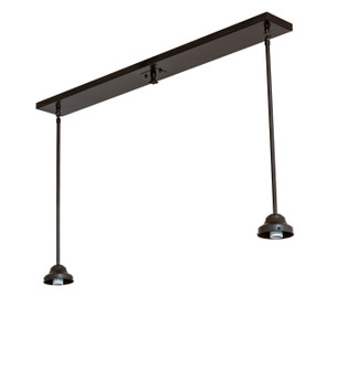 Craftsman Two Light Island Pendant Hardware in Craftsman Brown (57|254623)