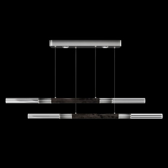 Antonia LED Linear Pendant in Ombre Silver/Nickel/Charcoal (48|100150721)