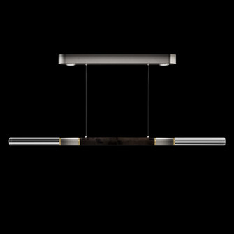 Antonia LED Linear Pendant in Ombre Silver/Brass/Charcoal (48|100149711)