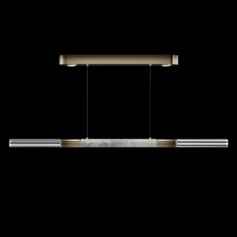 Antonia LED Linear Pendant in Ombre Bronze/Brass/Smoke (48|100149612)