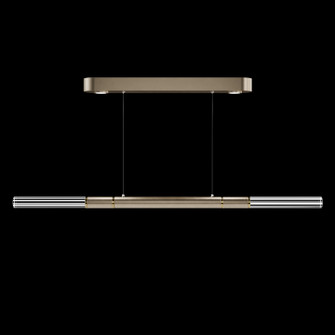 Antonia LED Linear Pendant in Soft Gold Leaf/Brass/No Skin (48|100149510)