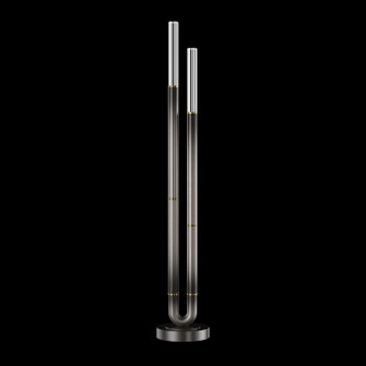 Antonia LED Floor Lamp in Ombre Silver/Brass/No Skin (48|100148710)