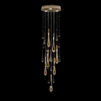 Rain LED Pendant in Ombre Bronze/Gold Glass (48|1001366)