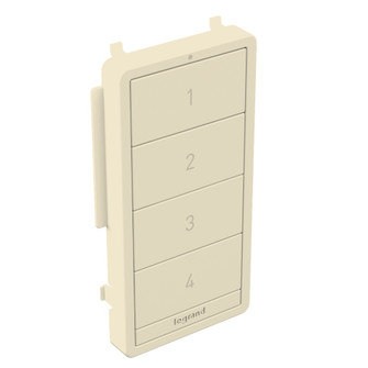 radiant Smart Scene Controller with Netatmo, Color Change Kit in Light Almond (246|WNRCB40CKITLA)