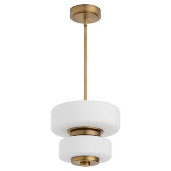 Favo LED Pendant in Brushed Brass (19|38056)