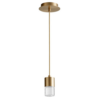 Spirit LED Pendant in Aged Brass (19|36840)