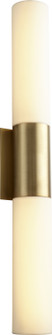 Magnum LED Vanity in Aged Brass (19|358840)