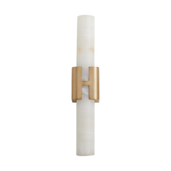 Virtue LED Wall Scone in Aged Brass (19|358640)
