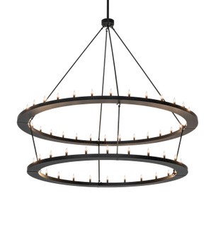 Loxley LED Chandelier in Solar Black (57|288683)