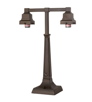 Mission Two Light Table Base in Oil Rubbed Bronze (57|287929)