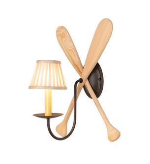 Paddle One Light Wall Sconce in Oil Rubbed Bronze (57|286044)