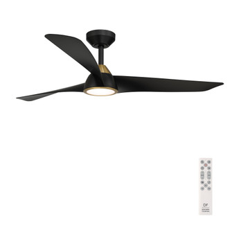 Hermosa 52'' Ceiling Fan in Matte Black (43|FRHMS52C5MBBG)