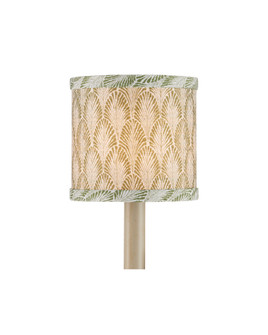 Plume Chandelier Shade in Green / Ivory (142|09000065)