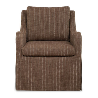 Luisa Swivel Chair in Teak Brown (52|53077)