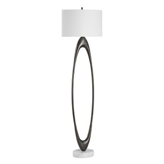 Sonic One Light Floor Lamp in Antique Brass (52|30643)