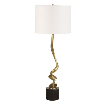 Spiraling One Light Buffet Lamp in Antique Brass (52|306141)