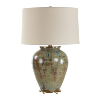Olisa One Light Table Lamp in Antique Brass (52|305631)